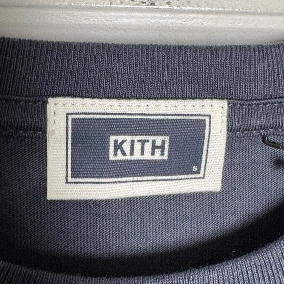 Kith & Kin Paris Architecture Mens t-shirt Navy Blue size Small NWT - Picture 8 of 10
